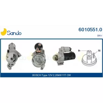 Démarreur SANDO OEM 8574102