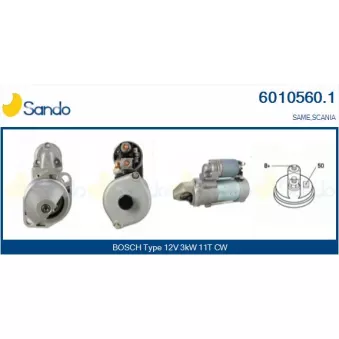 Démarreur SANDO OEM 29619400