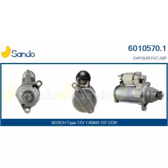 SANDO 6010570.1 - Démarreur