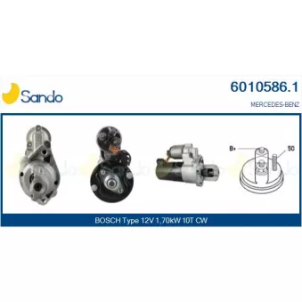 Démarreur SANDO OEM A6519061200