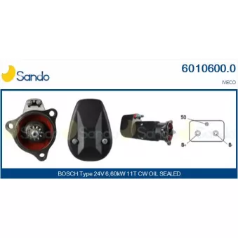 Démarreur SANDO OEM 4732242