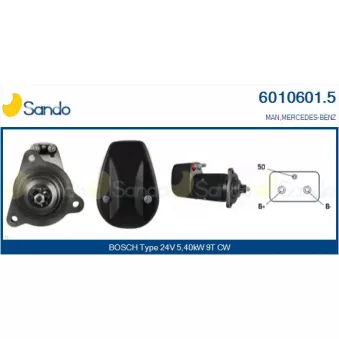 Démarreur SANDO 6010601.5