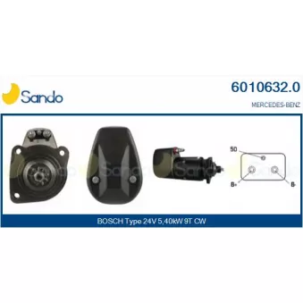 Démarreur SANDO OEM 51262017112