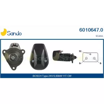 Démarreur SANDO OEM 571424
