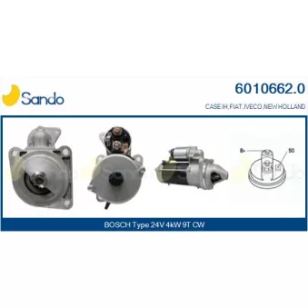 Démarreur SANDO OEM 2997760