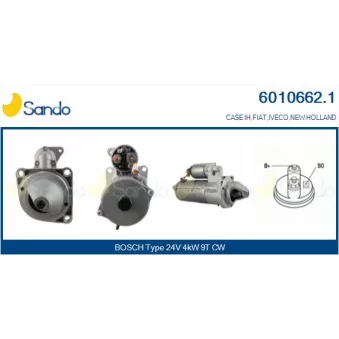 Démarreur SANDO OEM 2997760