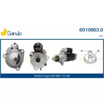 Démarreur SANDO OEM 504640
