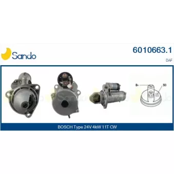 Démarreur SANDO OEM 504640