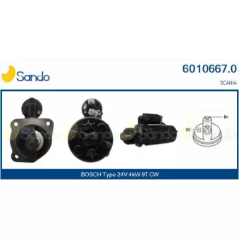 Démarreur SANDO OEM 369554