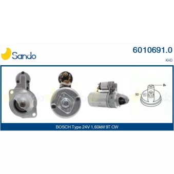 Démarreur SANDO OEM 58400740
