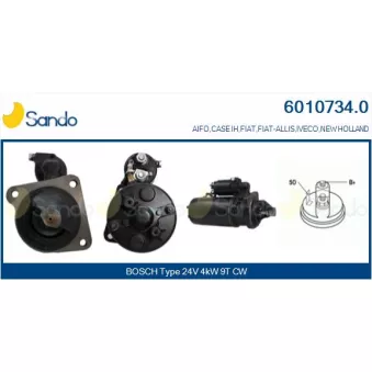 Démarreur SANDO OEM 4716062