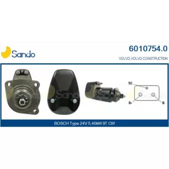 SANDO 6010754.0 - Démarreur