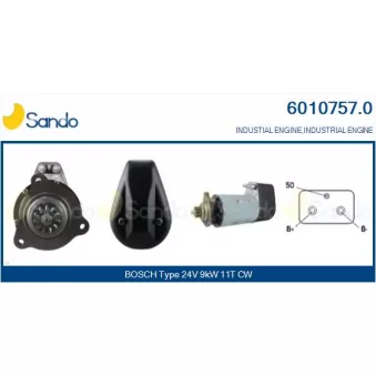 Démarreur SANDO 6010757.0