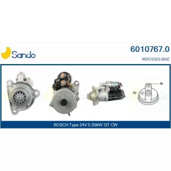 SANDO 6010767.0 - Démarreur