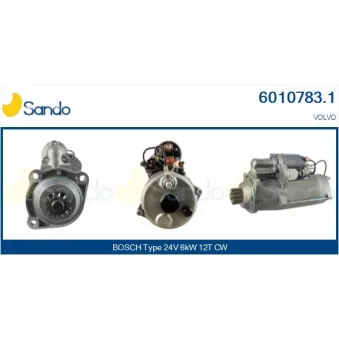 Démarreur SANDO OEM 10219978