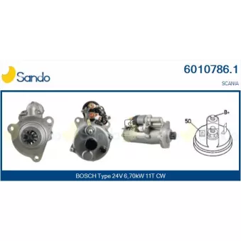 Démarreur SANDO OEM 1358639