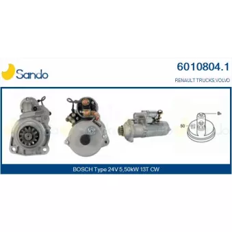 Démarreur SANDO 6010804.1