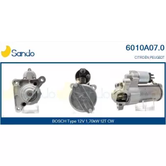 Démarreur SANDO OEM 9826048080