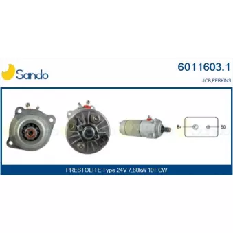 Démarreur SANDO OEM 5430031714