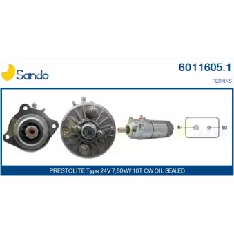 Démarreur SANDO OEM 2873K061