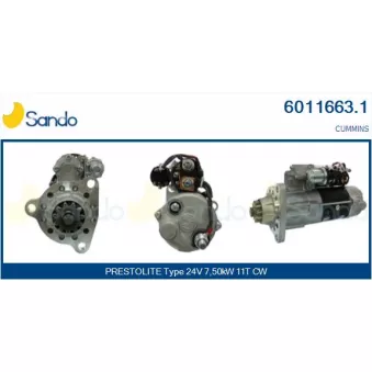 Démarreur SANDO OEM 3103305