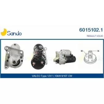 Démarreur SANDO OEM 7700865719