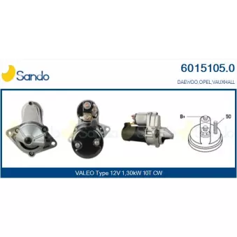 Démarreur SANDO OEM 96952005