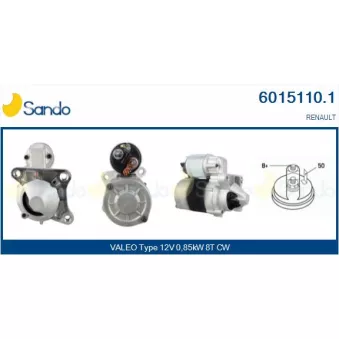 Démarreur SANDO OEM 7711134530