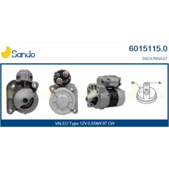 Démarreur SANDO OEM 2330000QAL