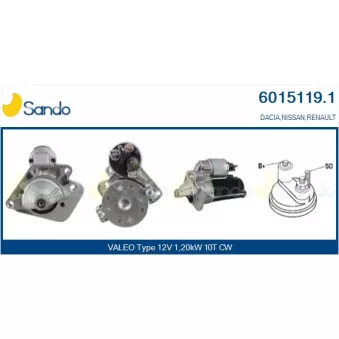 Démarreur SANDO OEM 233003329R