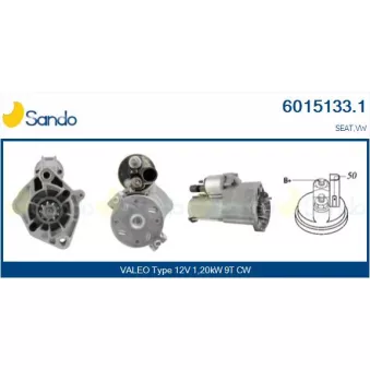 Démarreur SANDO 6015133.1