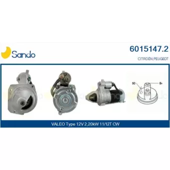 Démarreur SANDO OEM 95619197