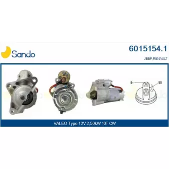 Démarreur SANDO OEM 7701381644