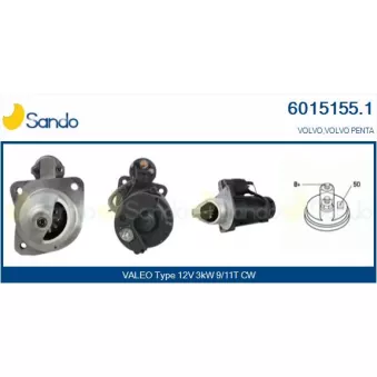 Démarreur SANDO OEM 1542195