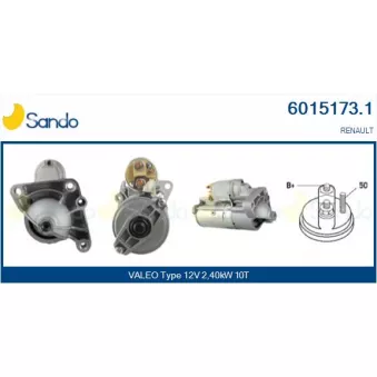 Démarreur SANDO OEM 8200237594