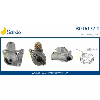 Démarreur SANDO OEM 8602274