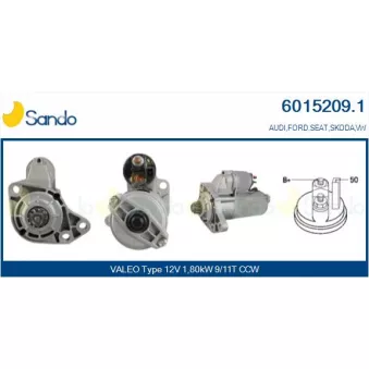 Démarreur SANDO OEM 020911023B