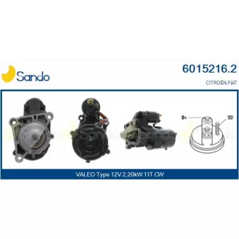 Démarreur SANDO OEM 5802m4