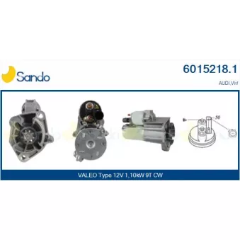 Démarreur SANDO OEM 06D911023