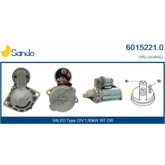 Démarreur SANDO OEM 6202105