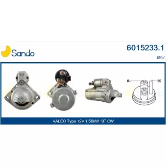Démarreur SANDO OEM 12417835737