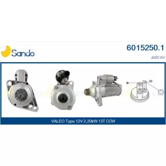 Démarreur SANDO OEM 02Z911024L
