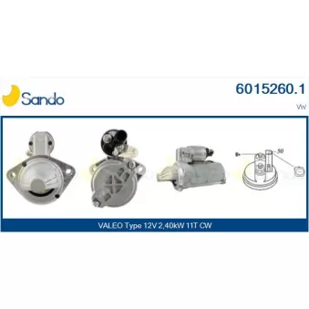 Démarreur SANDO OEM 076911023B