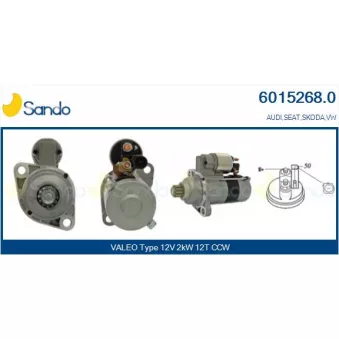 Démarreur SANDO OEM 02M911024M