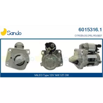 Démarreur SANDO OEM 9812715480