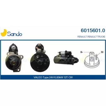 SANDO 6015601.0 - Démarreur