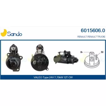 SANDO 6015606.0 - Démarreur