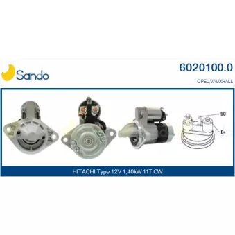 Démarreur SANDO OEM 1202173