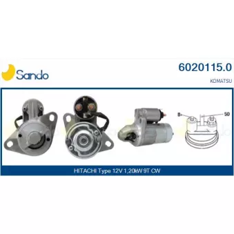 Démarreur SANDO OEM S114381