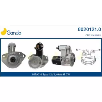 Démarreur SANDO OEM 1202149